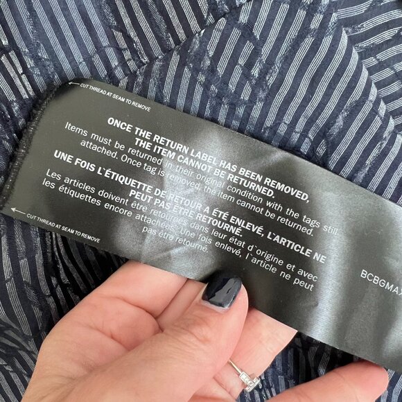 BCBG Maxazria Asymmetrical Dress Lightweight Versatile $298 - Picture 4 of 8